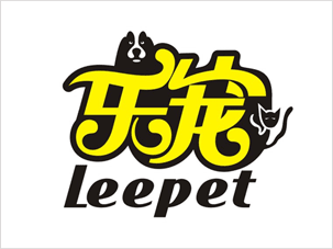 乐宠宠物用品店连锁机构logo设计