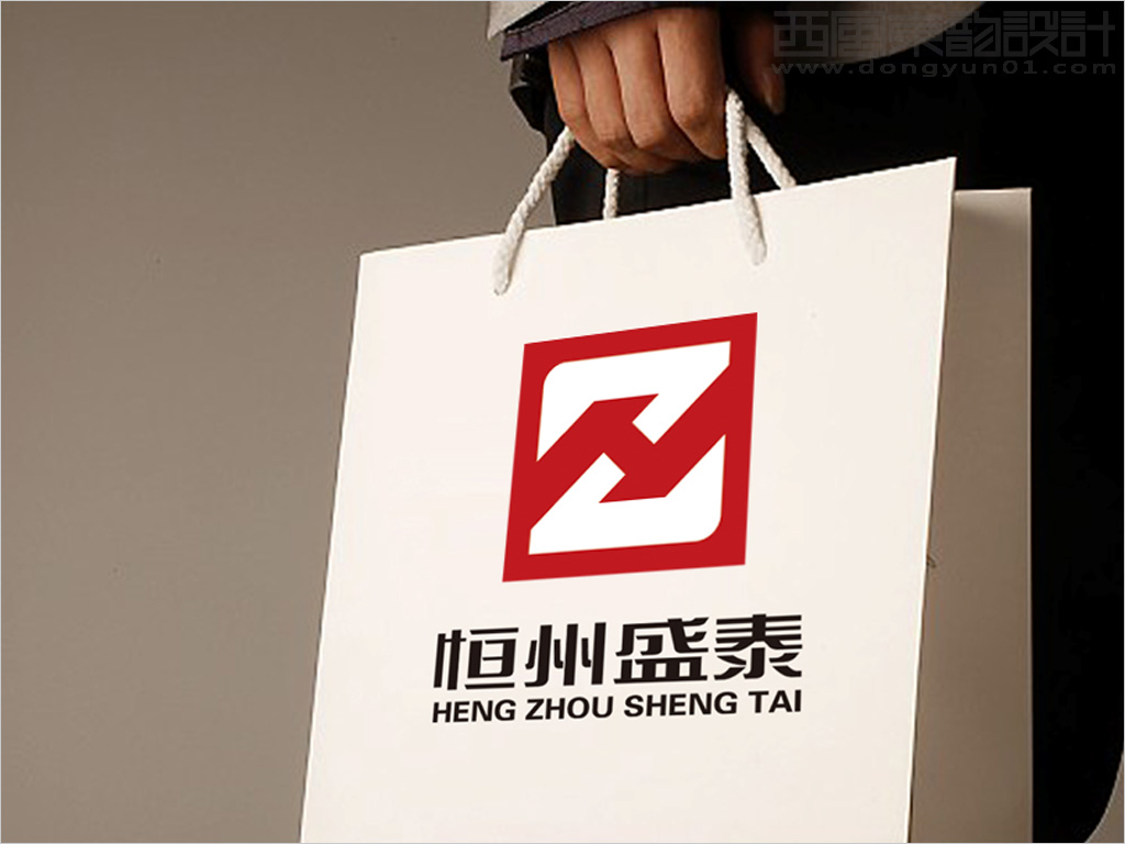 北京恒州盛泰房地产开发有限公司logo设计之手提袋设计