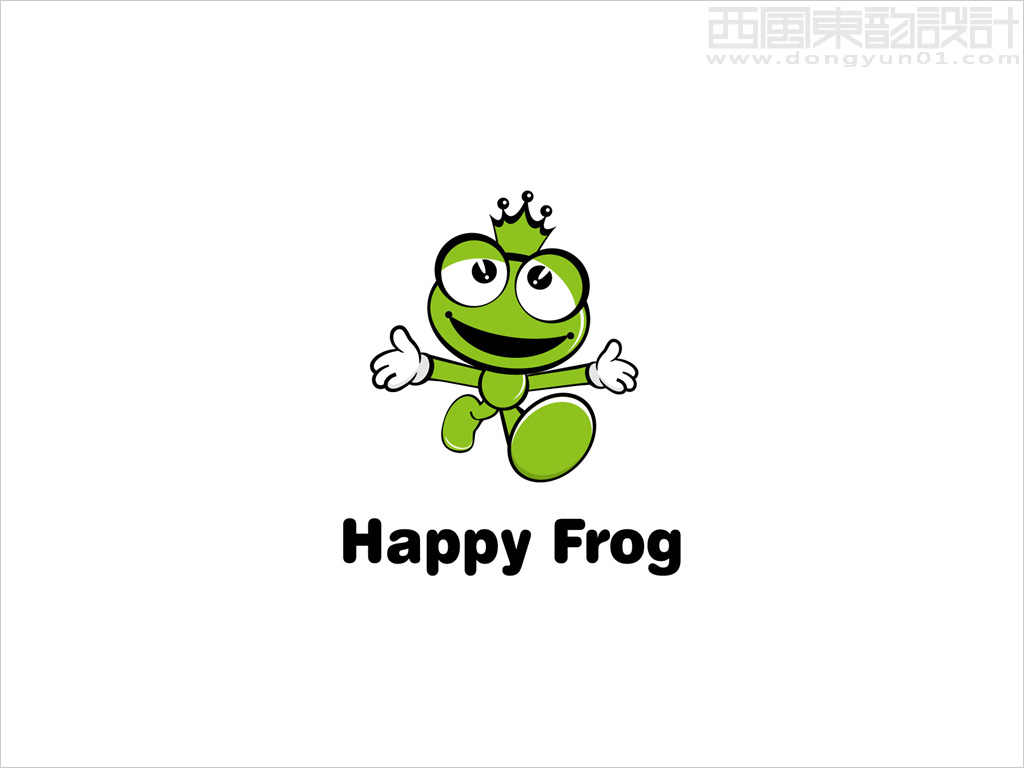 happy frog吉祥物形象设计