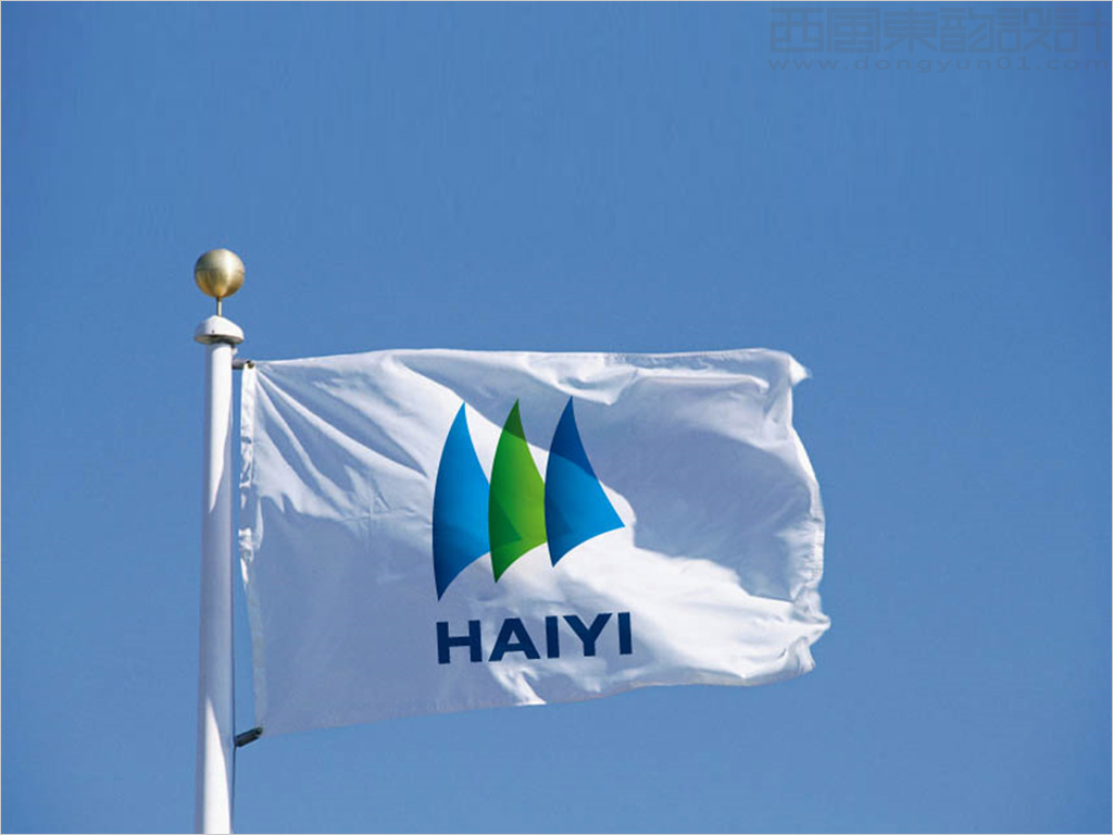 海亿国际海辰华疏浚工程有限公司旗帜设计