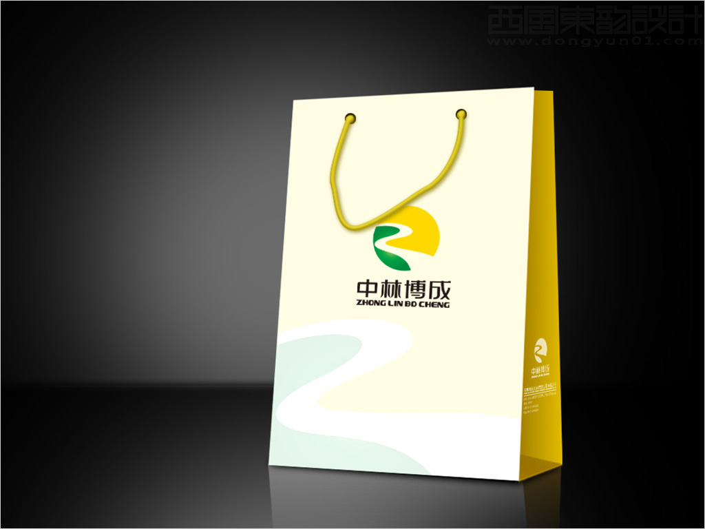 中林博成（北京）园林工程公司手提袋设计