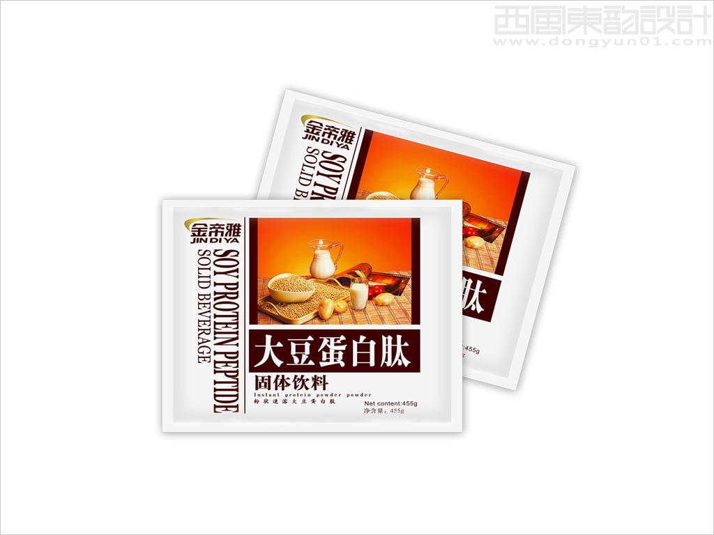 临沂金帝雅食品有限公司大豆蛋白肽固体饮料内袋包装设计
