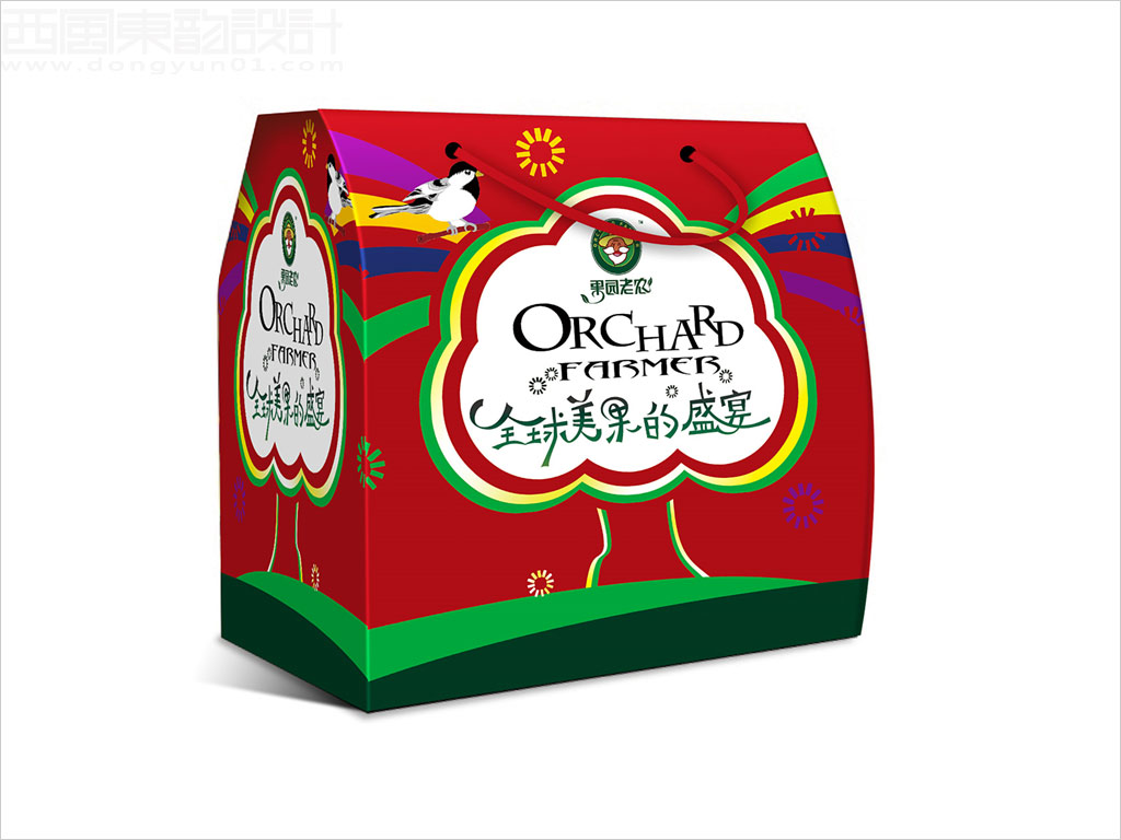 金果园老农（北京）食品股份有限公司果园老农干果礼盒包装设计