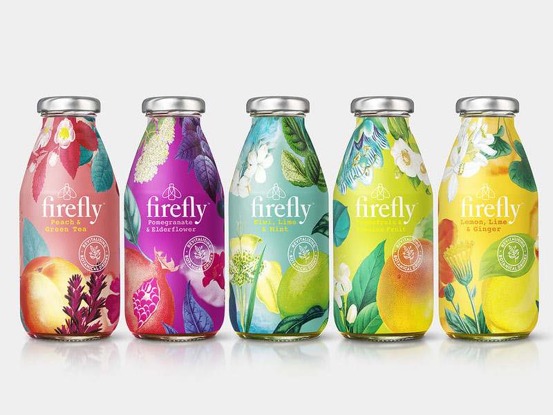 firefly 饮料包装设计图片