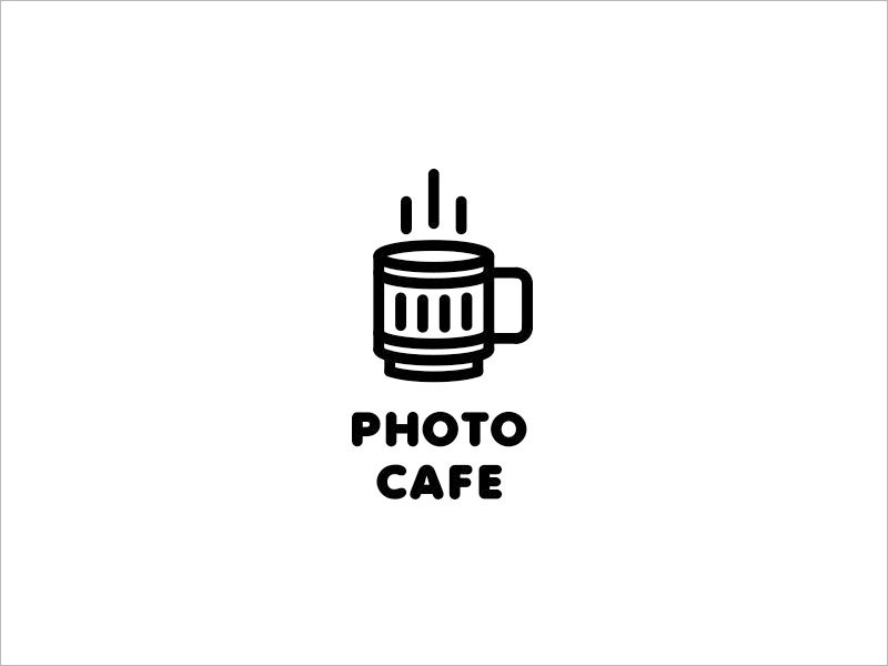 PHOTO CAFE LOGO设计