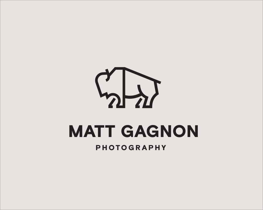 MATT GAGNON PHOTOGRAPHY 摄影公司标志设计