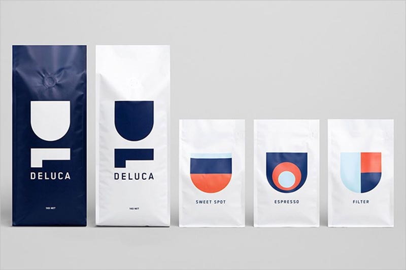 Deluca 咖啡包装设计