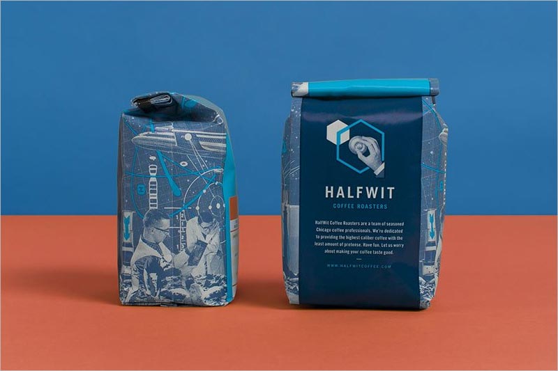 Halfwit Coffee Roasters 咖啡包装设计
