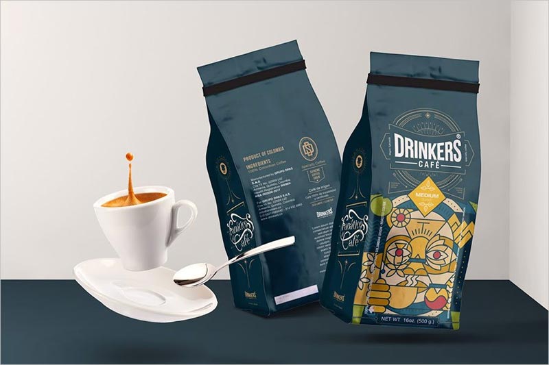 Drinkers Cafe 咖啡包装设计