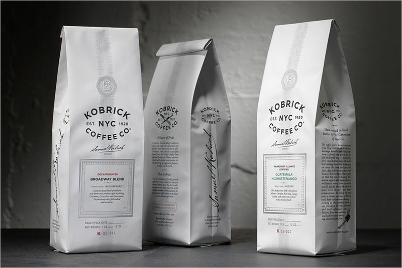 Kobrick Coffee Co 咖啡包装设计