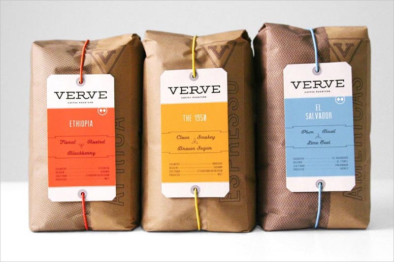 Verve Coffee Roasters 咖啡包装设计