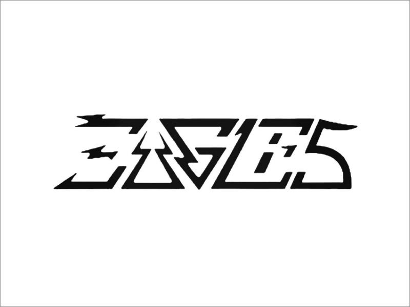 Eagles老鹰队摇滚乐队logo设计
