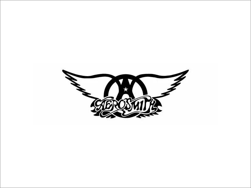Aerosmith摇滚乐队logo设计