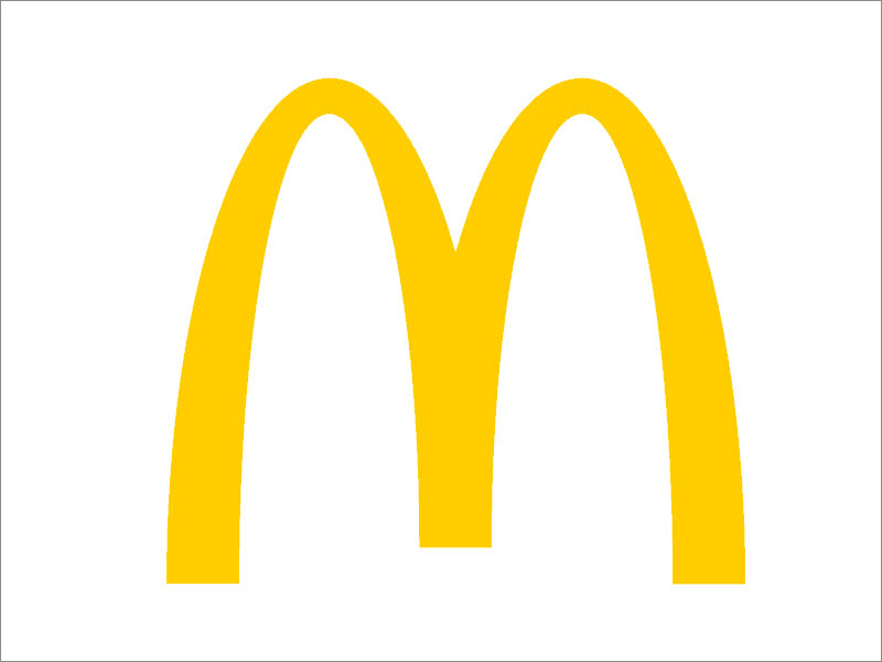 麦当劳字母组合logo设计