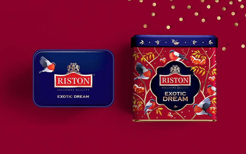 斯里兰卡Riston Tea Winter Edition红茶包装设计