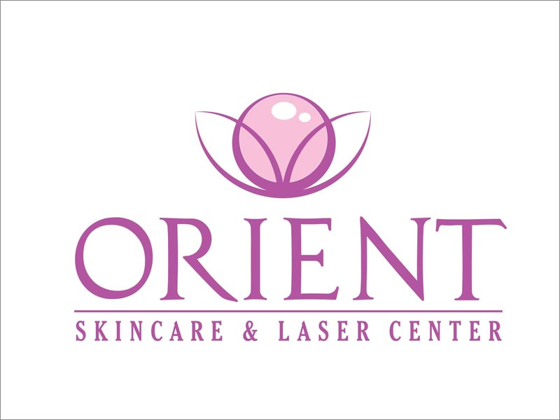 orient皮肤病学和激光诊所logo设计
