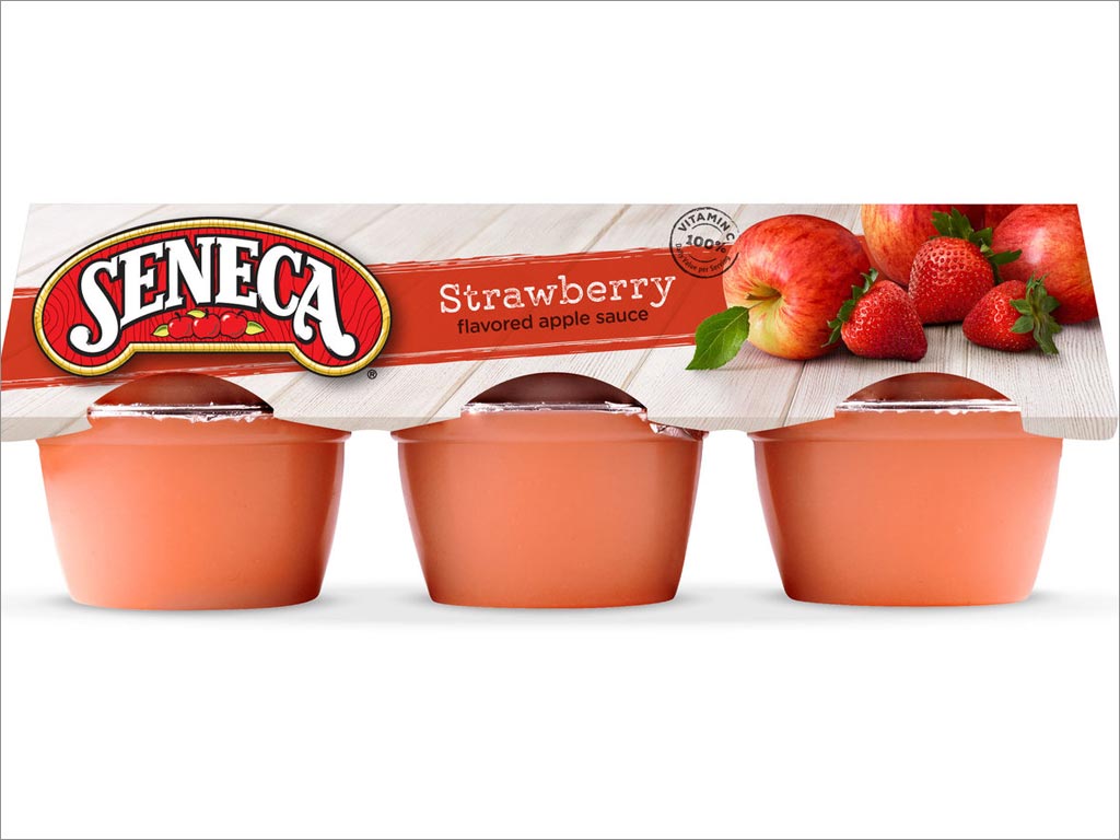美国塞内卡SENECA沙拉酱调味食品包装设计之塑料杯装
