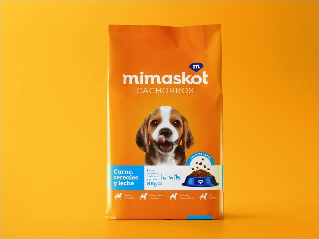 秘鲁Mimaskot狗粮宠物食品包装设计