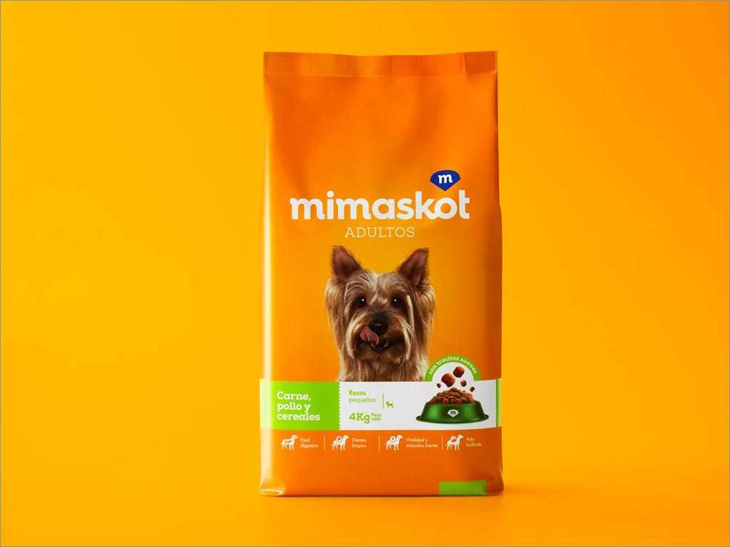 秘鲁Mimaskot狗粮宠物食品包装设计