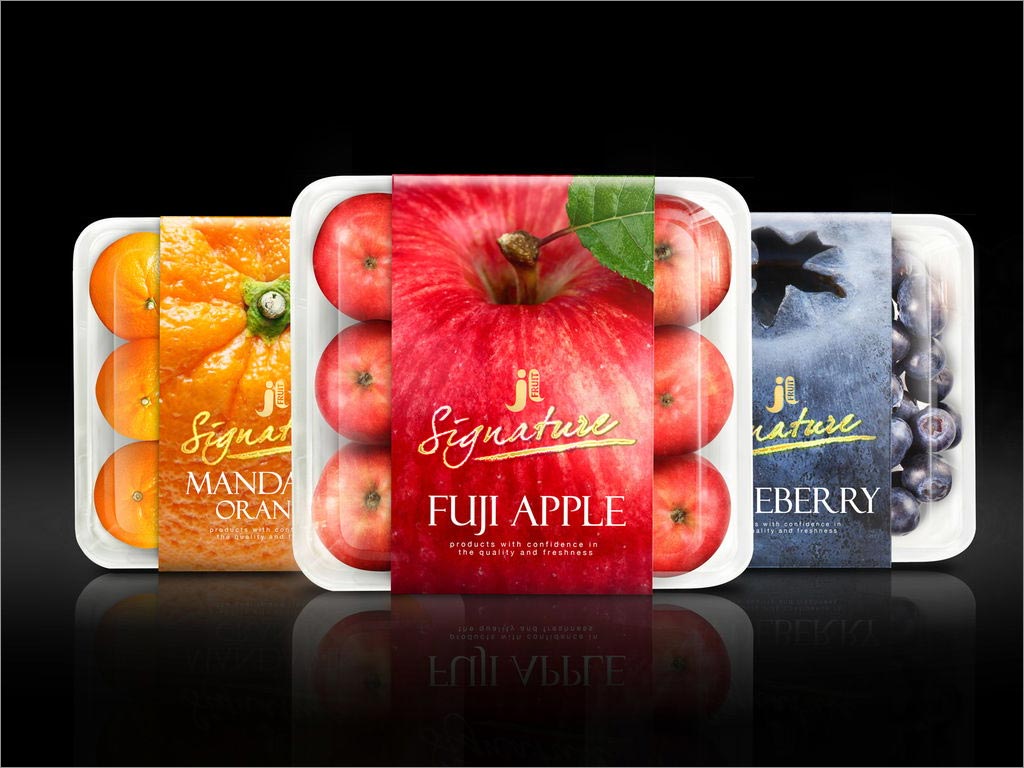 泰国JL水果农产品包装设计