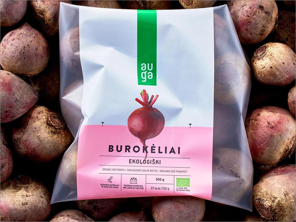 立陶宛AUGA有机农产品食品包装设计