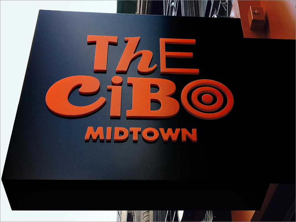 THE CIBO餐厅招牌设计
