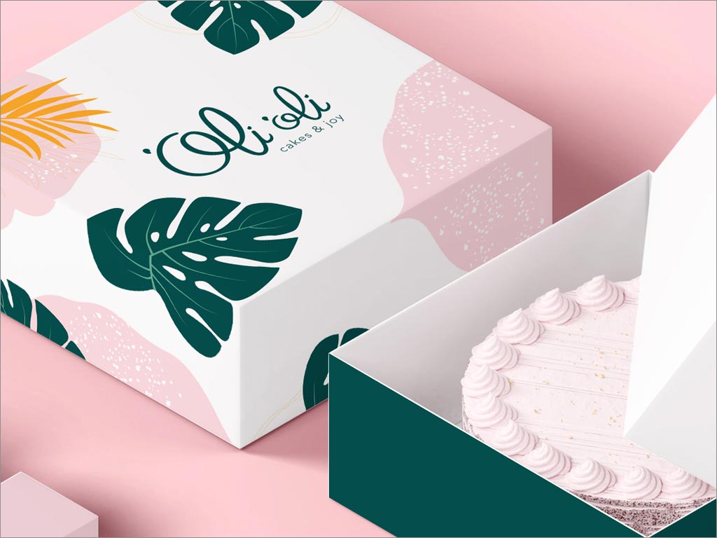 奥利奥利Oli'oli蛋糕礼盒包装设计