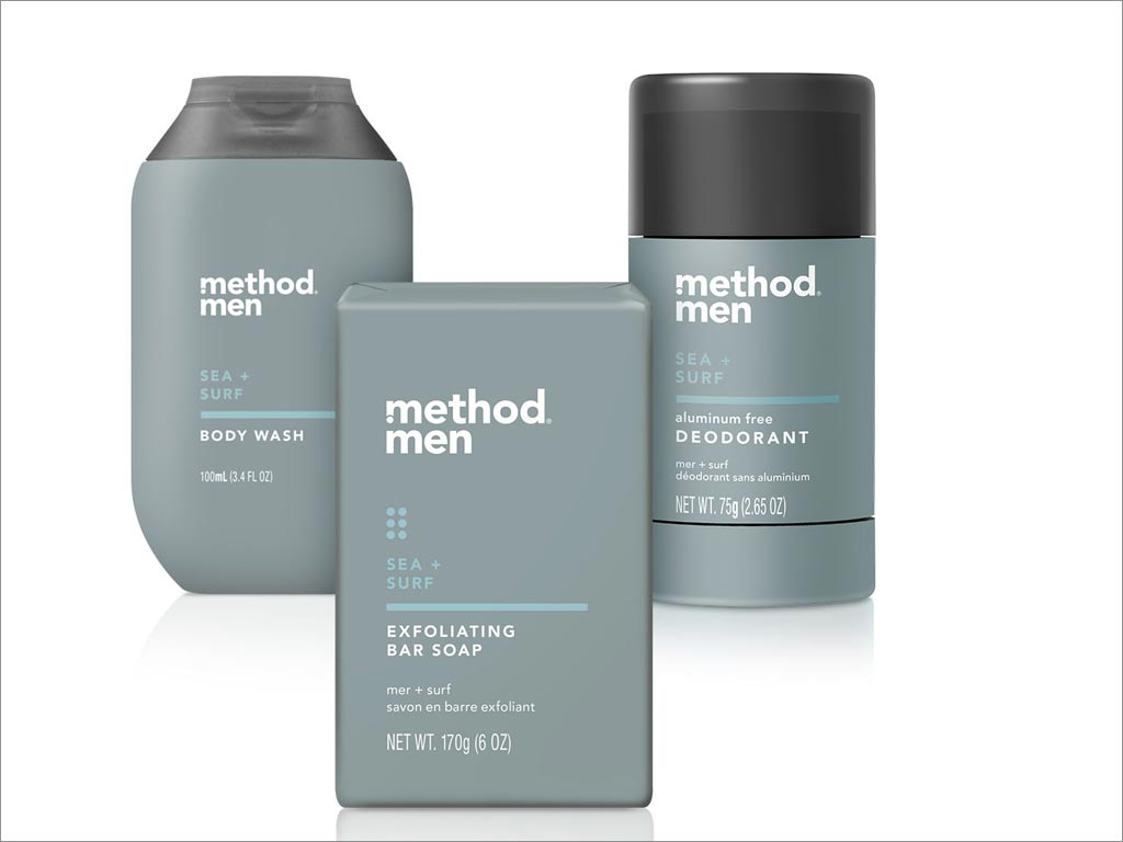 Method Men男士化妆品包装设计