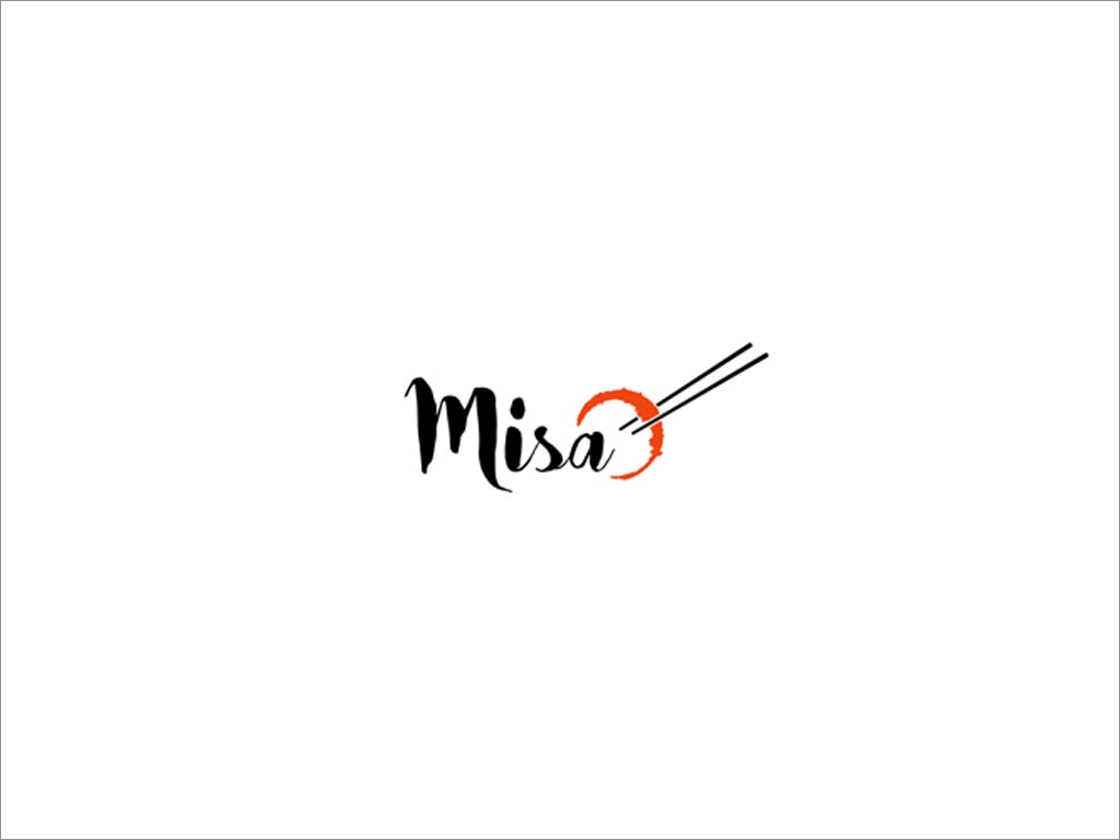 日本MISA餐饮logo设计