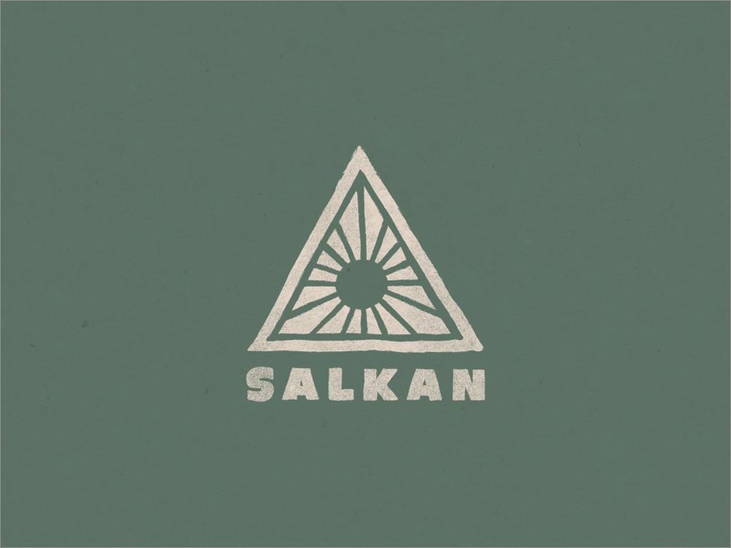 Salkan旅行背包品牌logo设计