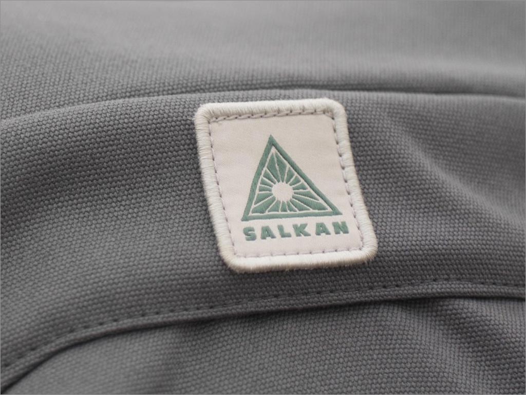 Salkan旅行背包标牌设计
