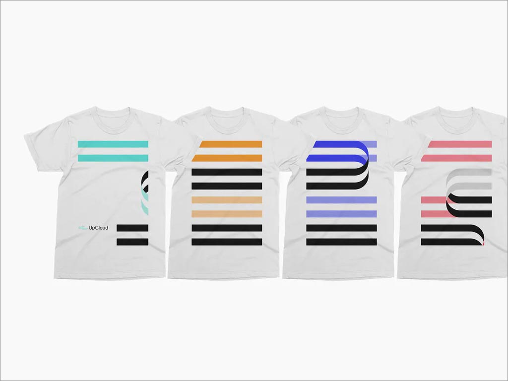 UpCloud科技公司体恤衫设计