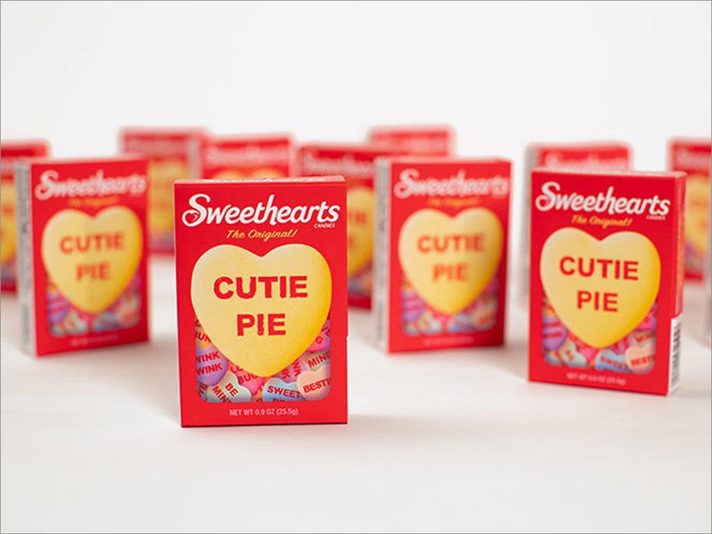 Sweethearts情人节糖果包装设计