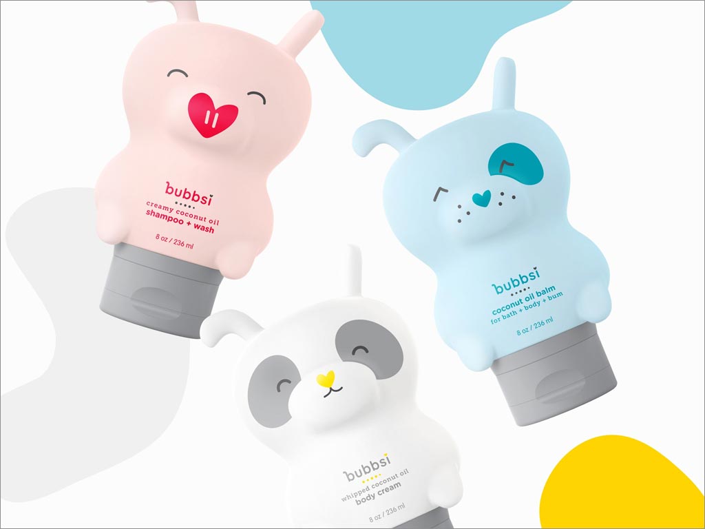 Bubbs婴童洗浴产品瓶型设计