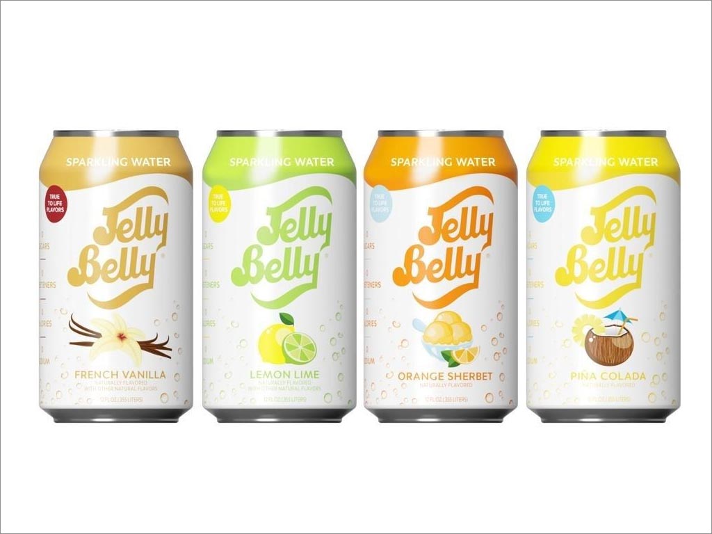Jelly Belly调味苏打水包装设计