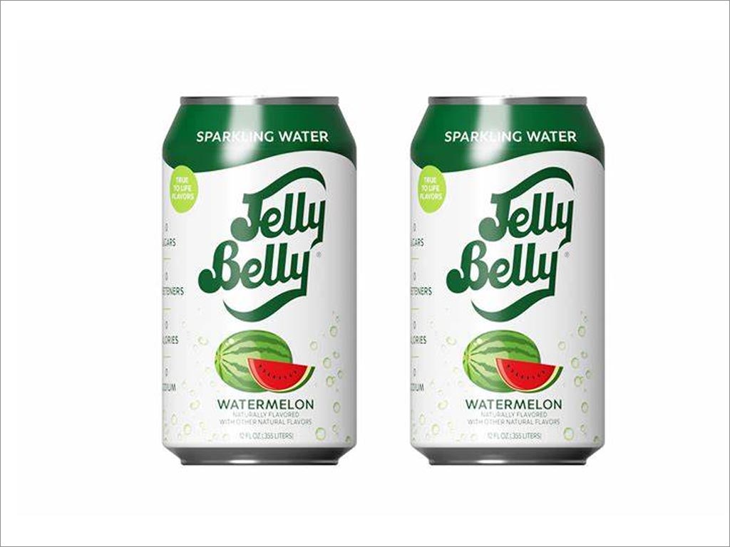 Jelly Belly西瓜味苏打水包装设计