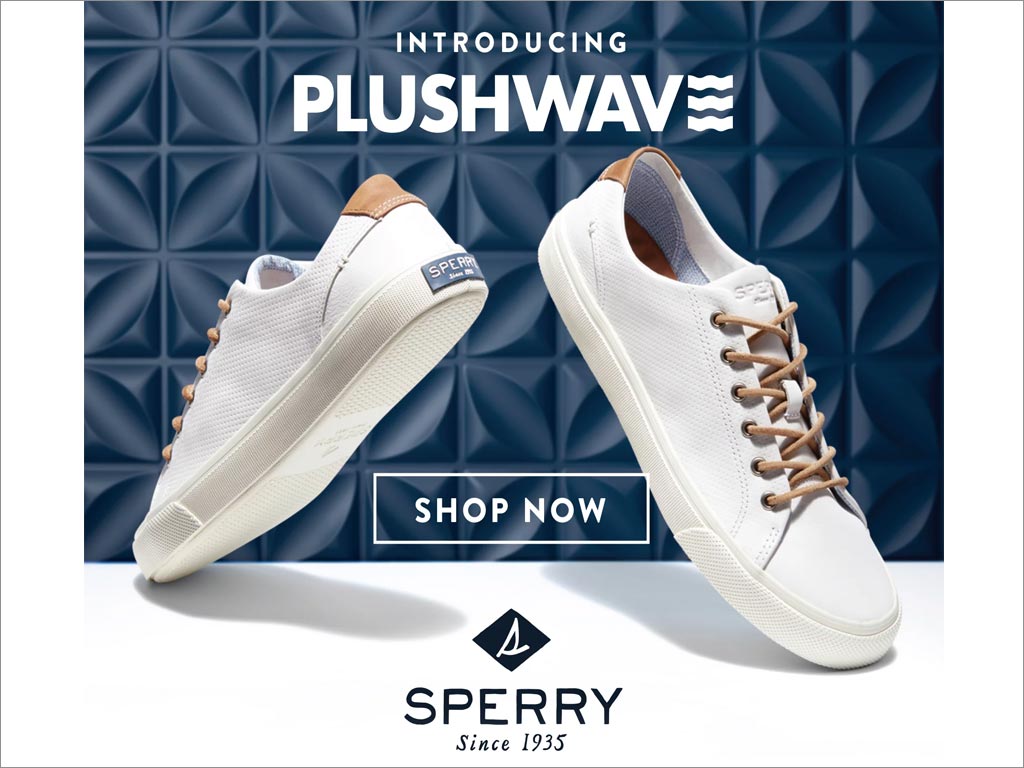SPERRY PLUSHWAVE休闲鞋品牌形象设计
