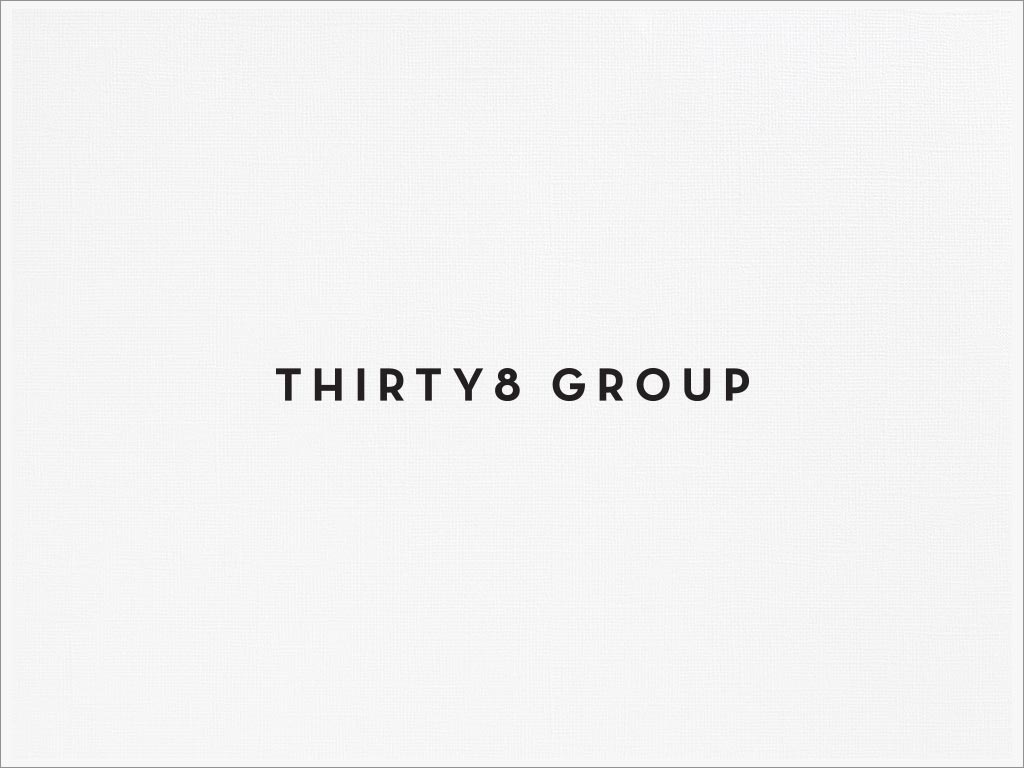 澳大利亚Thirty8 Group房地产开发公司品牌字体设计