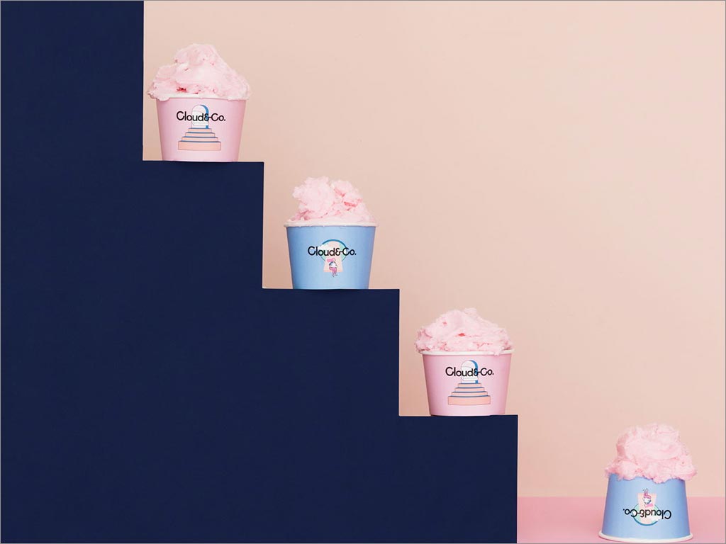 卡塔尔Cloud＆Co.冰淇淋包装设计