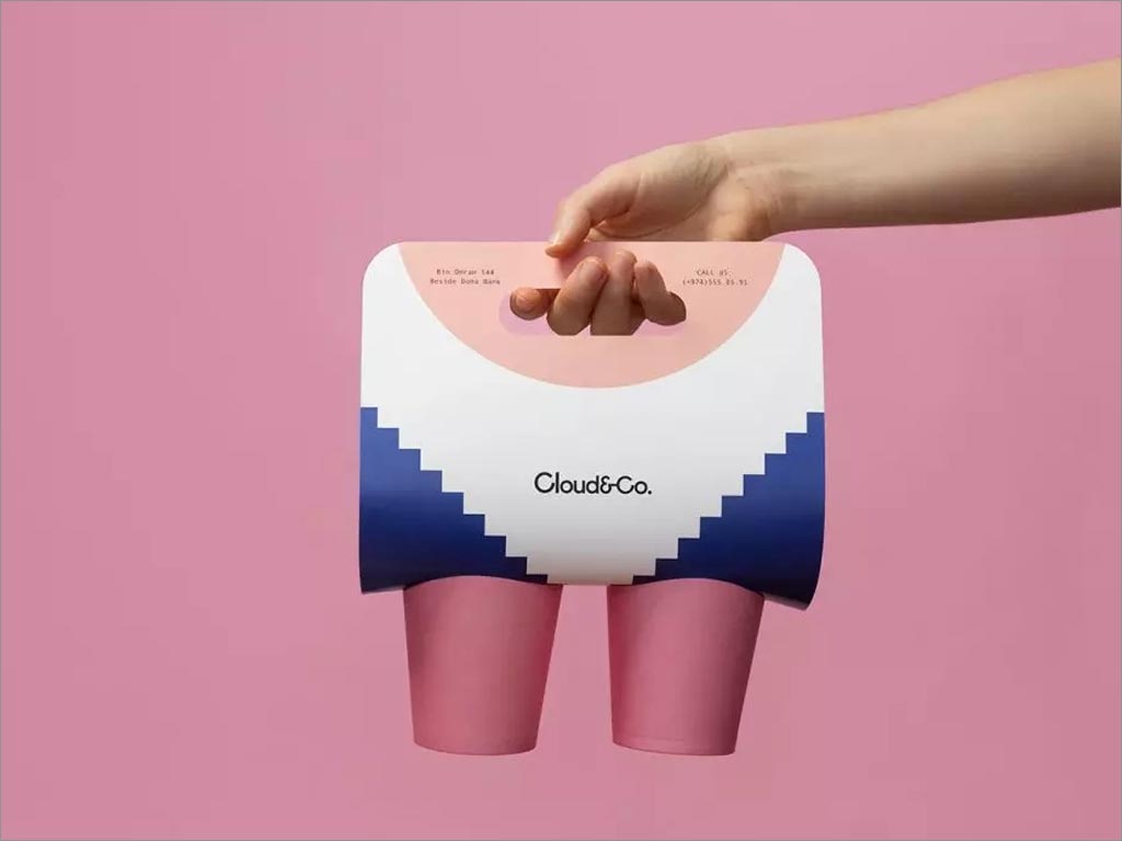 卡塔尔Cloud＆Co.冰淇淋手提袋设计