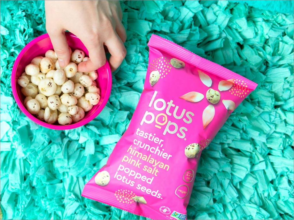 Lotus Pops休闲零食包装实物照片
