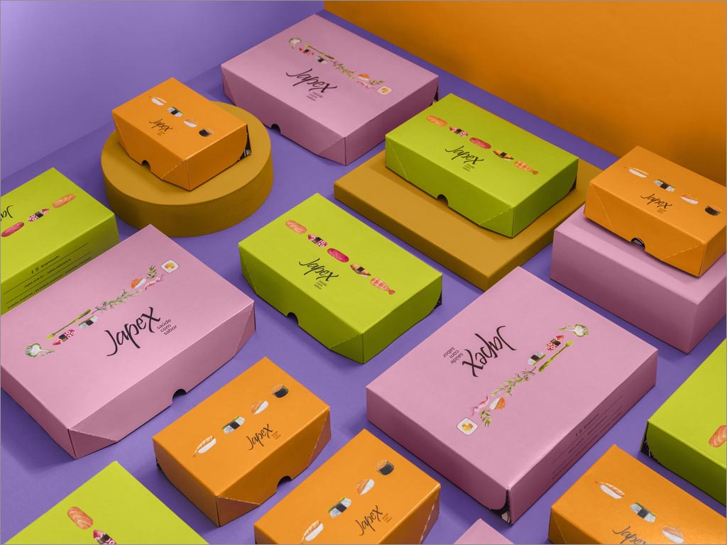 巴西Japex寿司餐厅餐盒包装设计