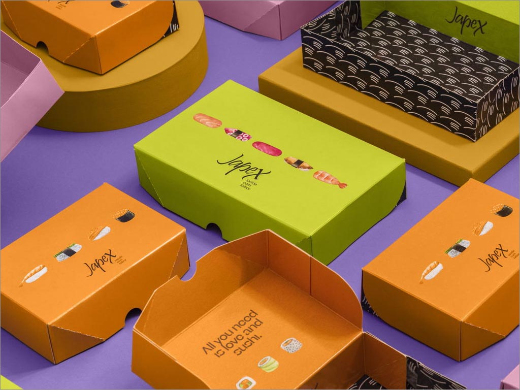巴西Japex寿司餐厅餐盒包装设计