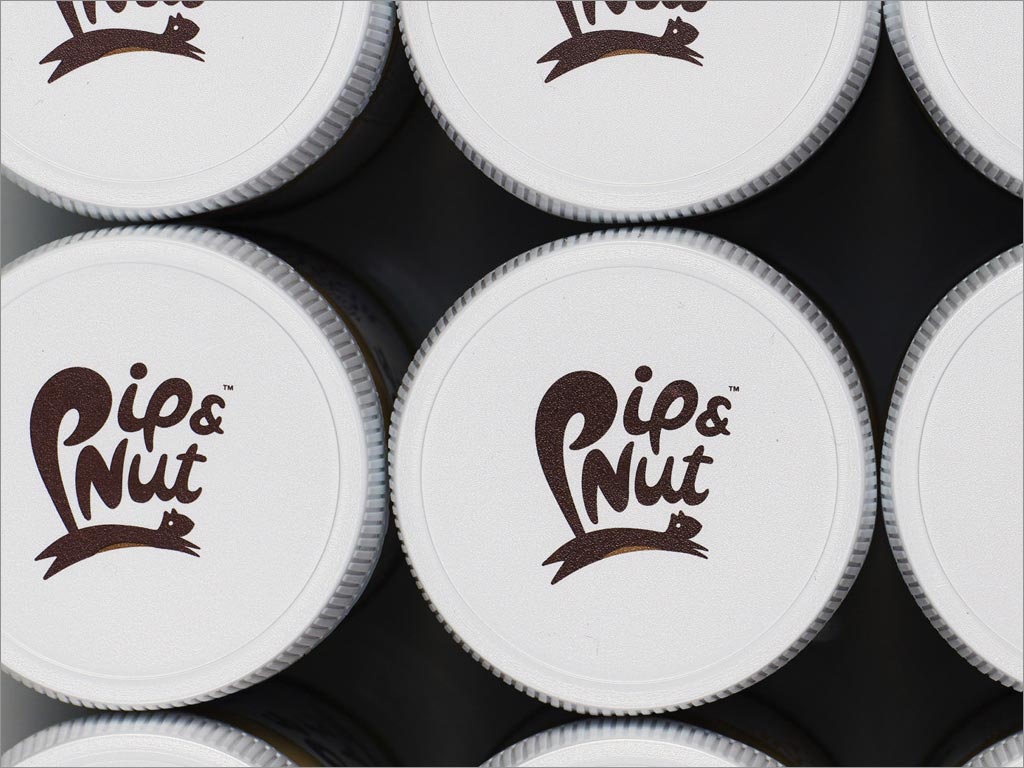 英国Pip＆Nut坚果酱包装盖设计