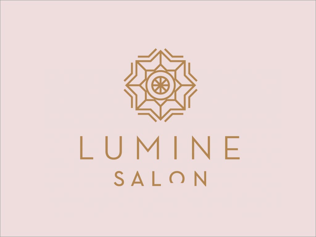 美国Lumine Salon美容美发沙龙品牌logo设计