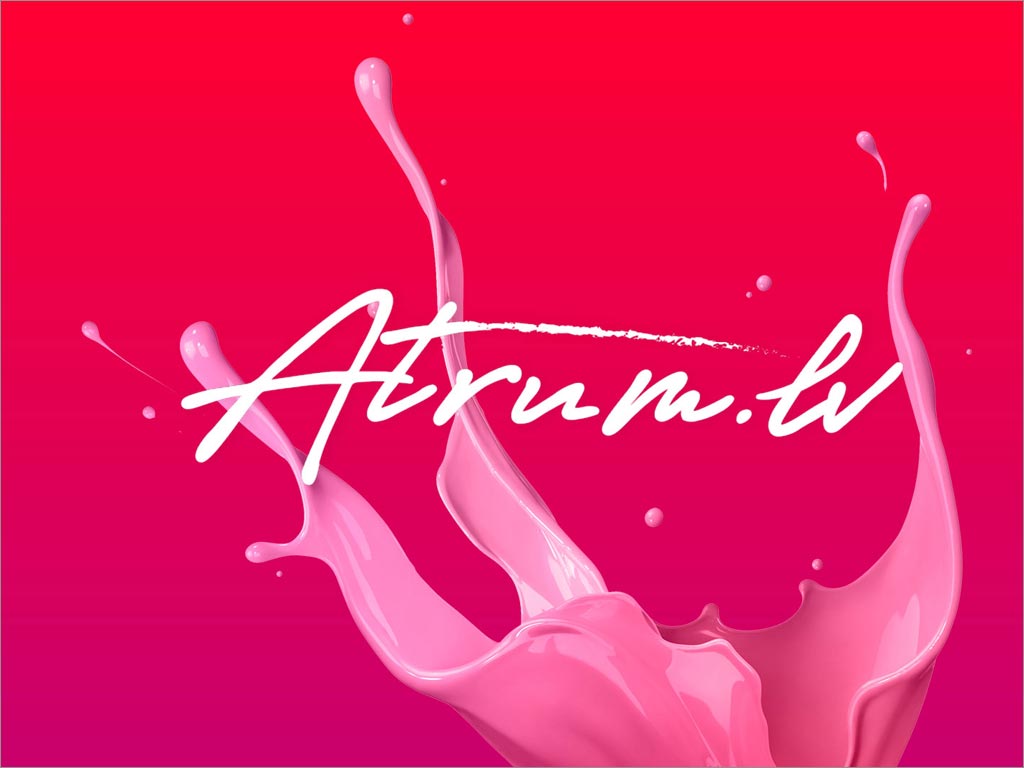 Atrum.lv金融信用公司形象logo设计