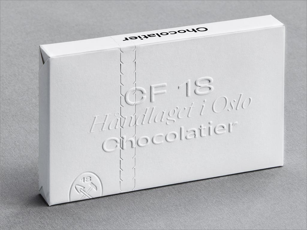 CF18巧克力包装设计之包装盒正面展示