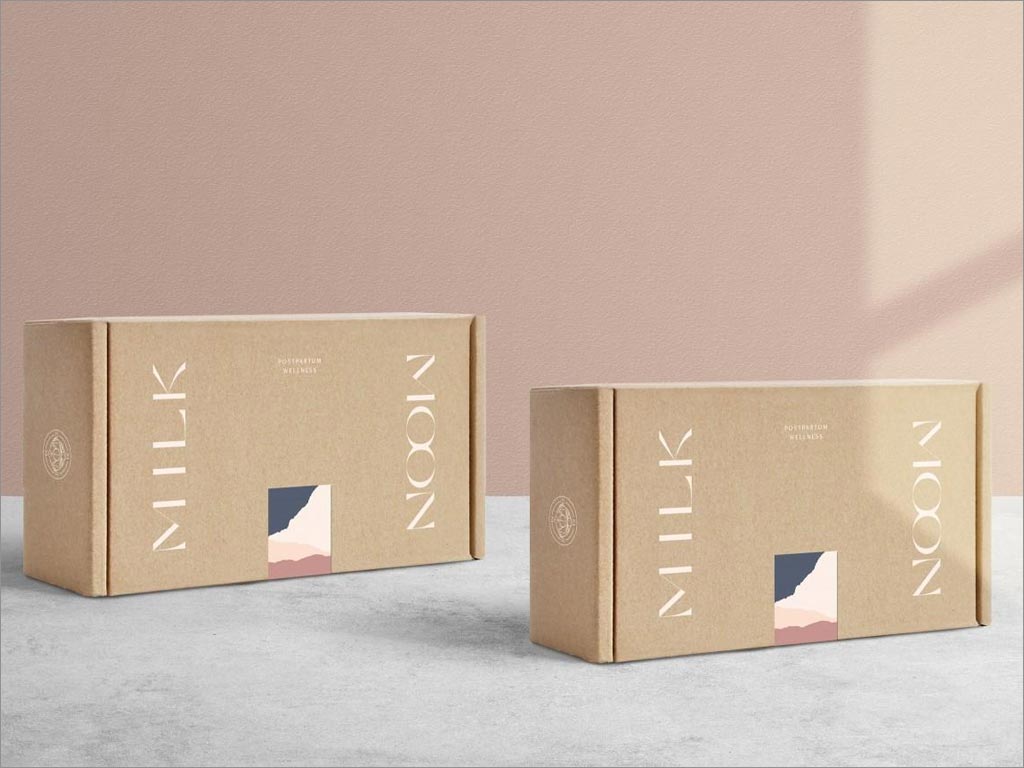 Milk Moon糖浆保健品礼盒包装设计
