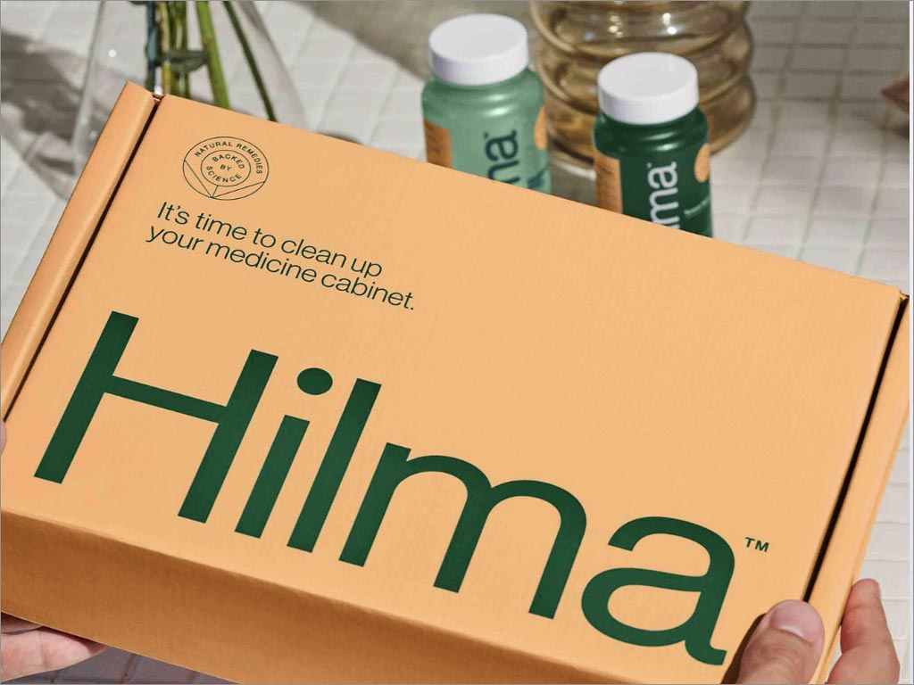 Hilma保健品礼盒包装设计
