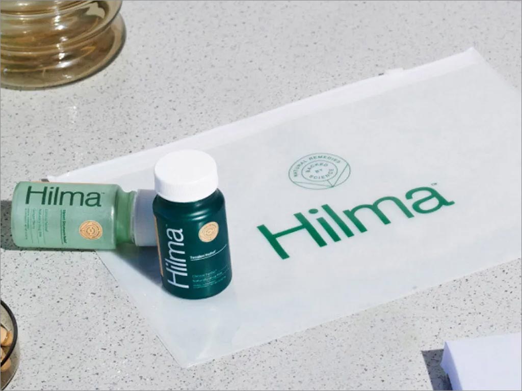 Hilma保健品瓶贴包装设计